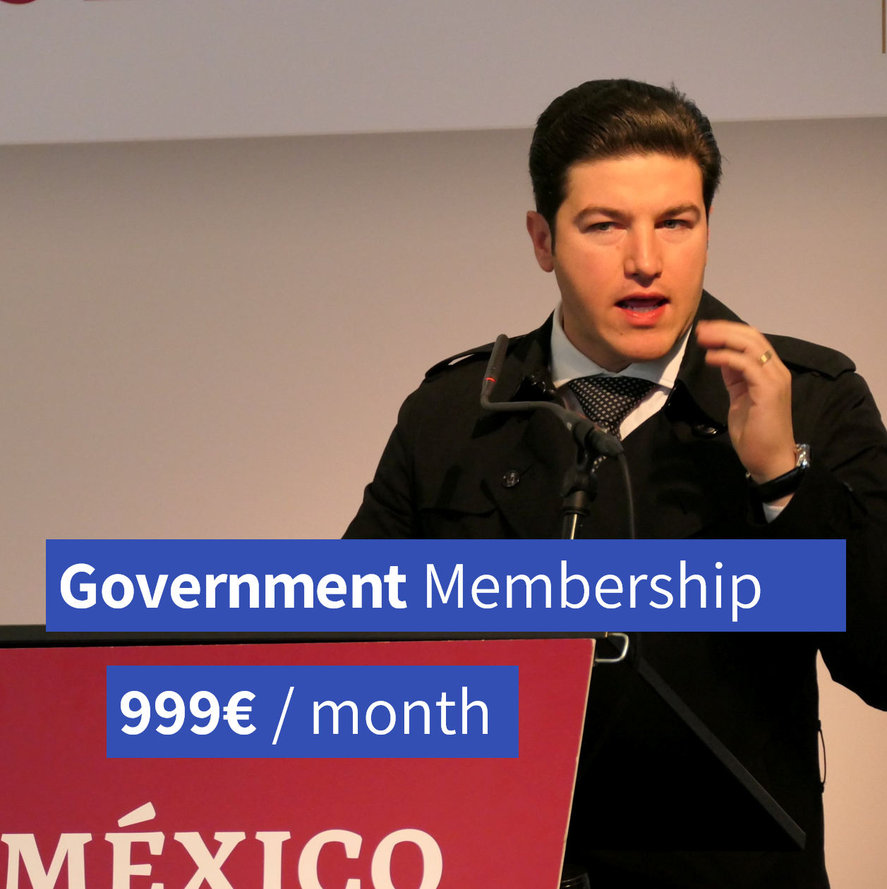 d) Local & State Government Membership: FDI Generation & Export Promotion 999€ per month